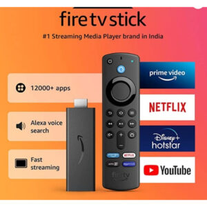 Fire TV Stick with Alexa Voice Remote (includes TV and app controls) | HD streaming device